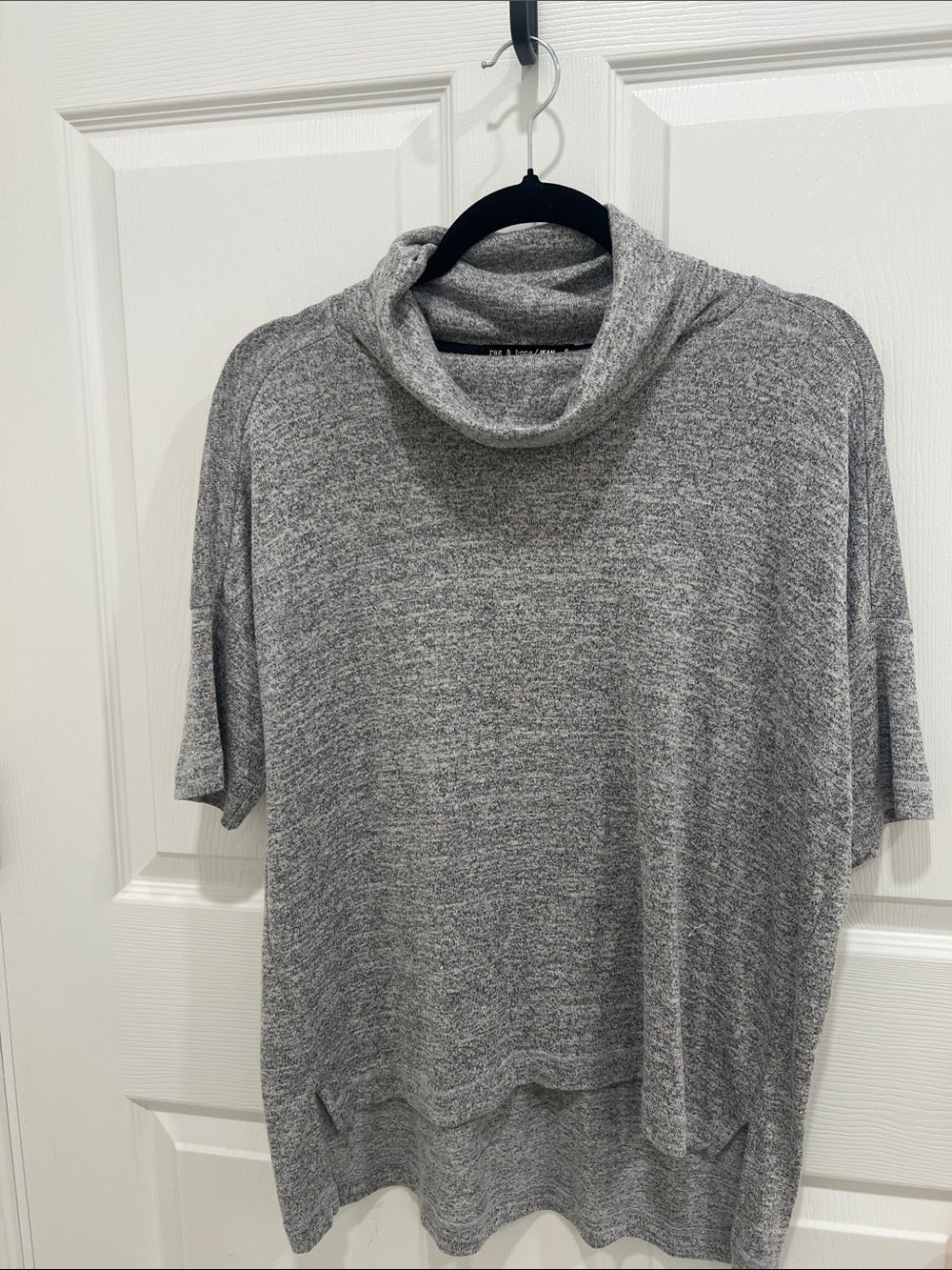 rag & bone Gray Cowl Neck Sweater